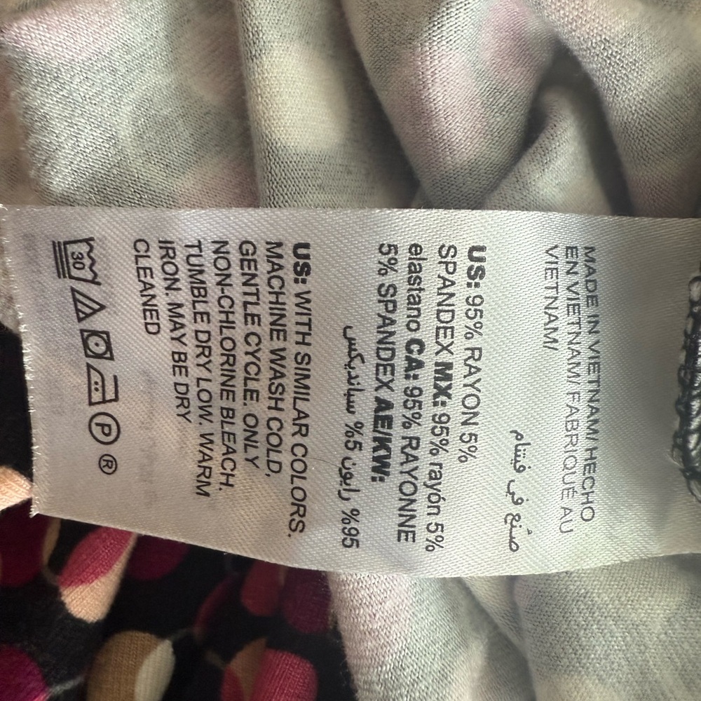 Chico's Multicolor Polka Dot Pattern Top - image 7